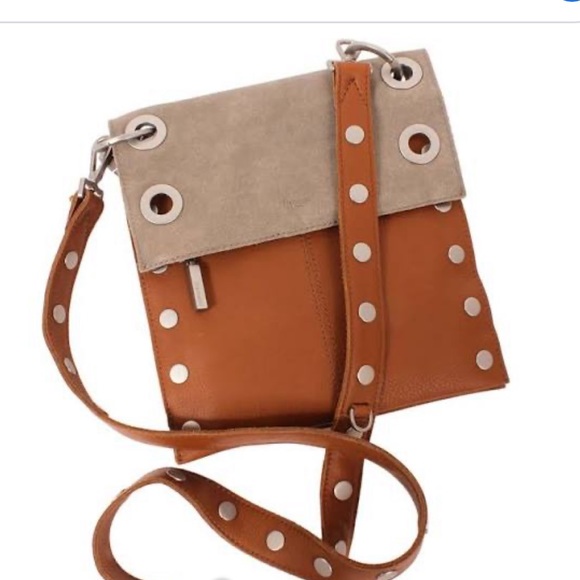 Hammitt Handbags - Hammitt Med. Brushed Leather Crossbody